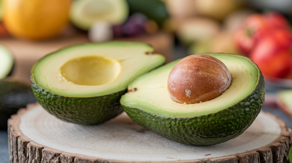 간에 좋은 과일 아보카도 이미지