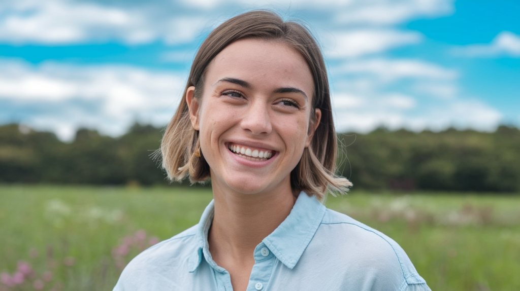 신장에 좋은 음식 여성 미소