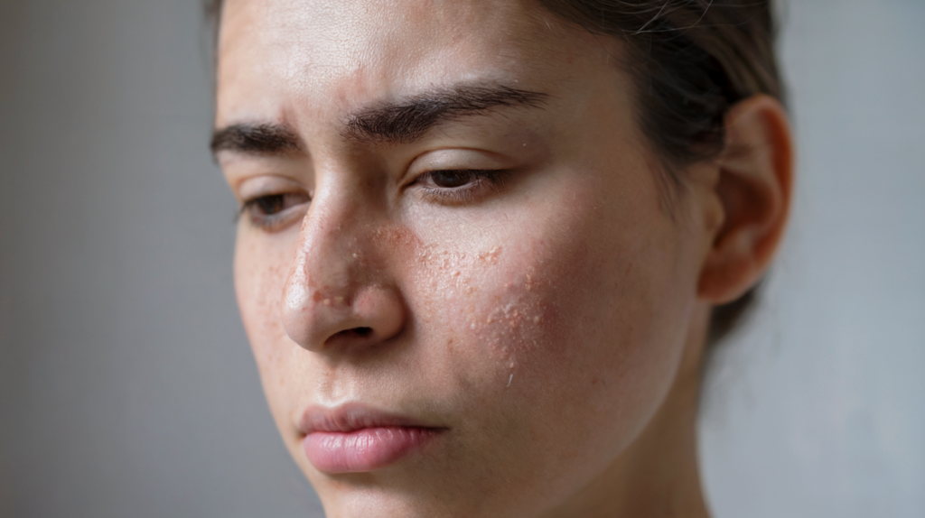 지루성 피부염 피부상태