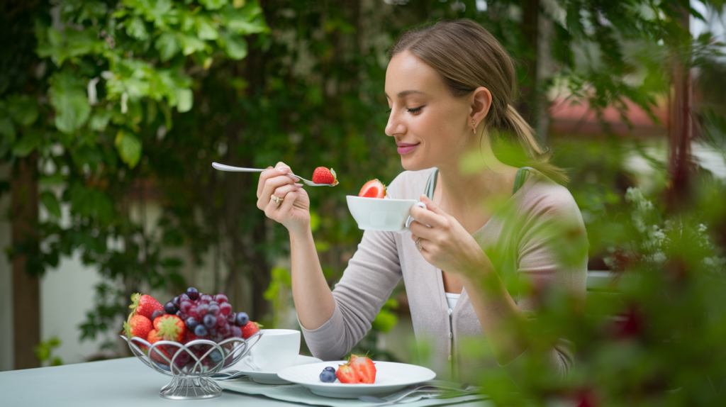 오토파지 다이어트 여유 식사