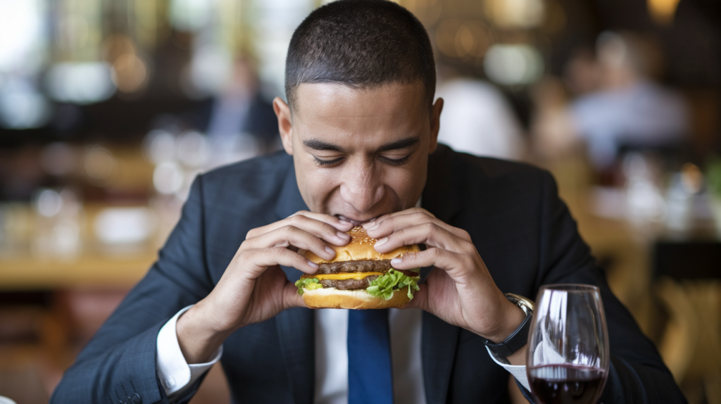 오토파지 다이어트 햄버거