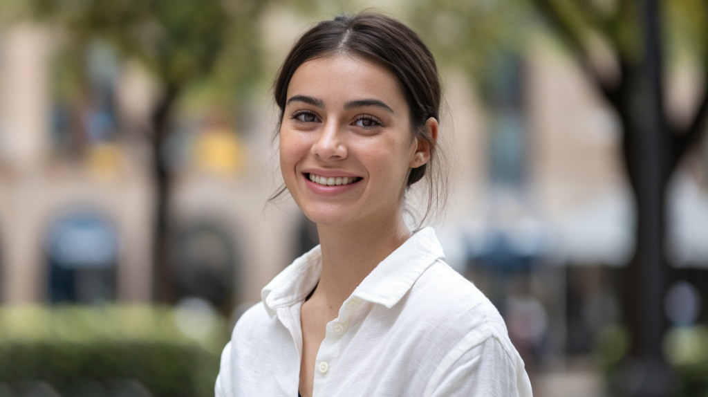 장 건강 건강한 미소