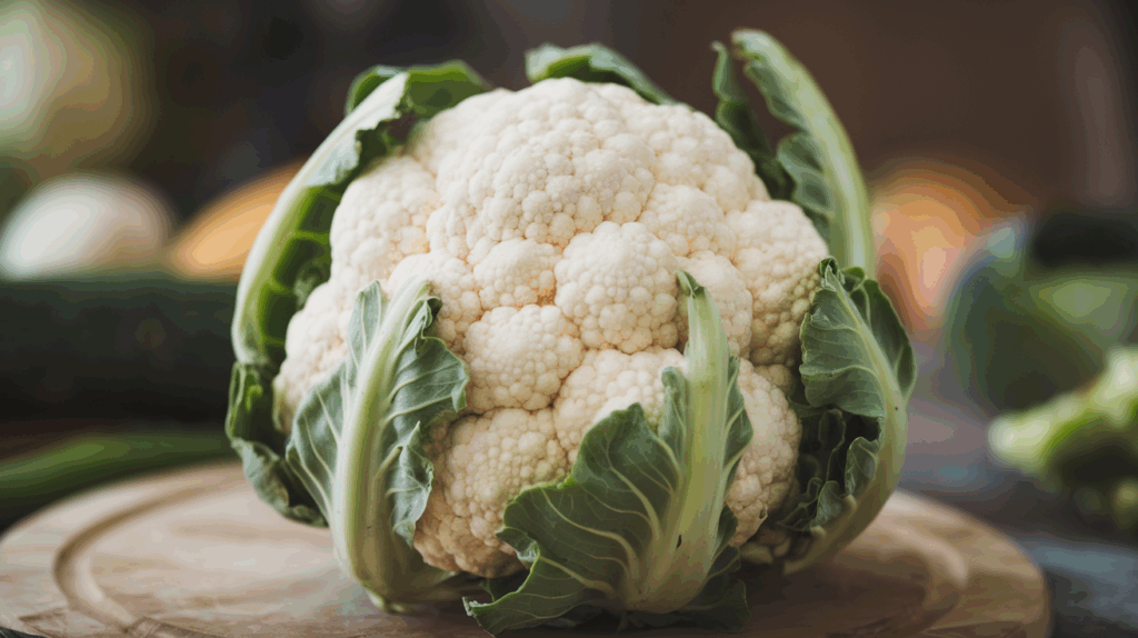 흰 브로콜리 이미지