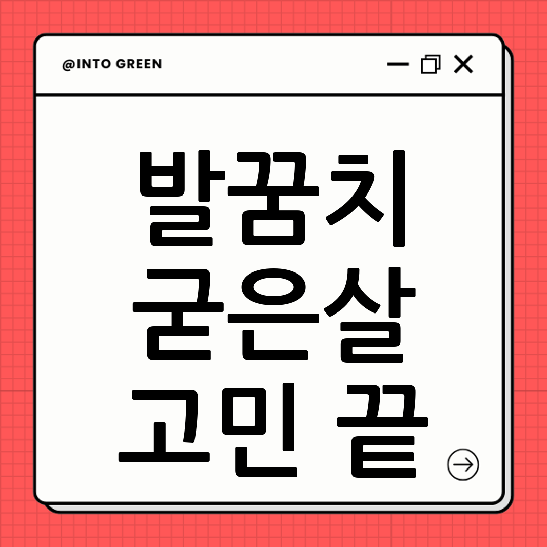 발 뒷꿈치 굳은살 추천템