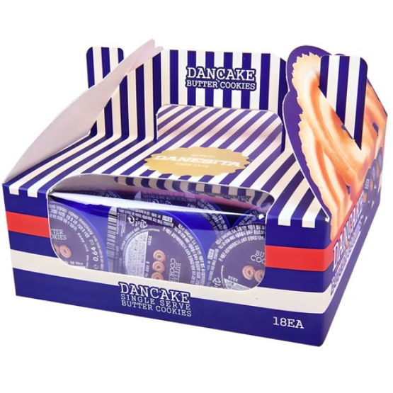 개별 포장 과자 버터쿠키