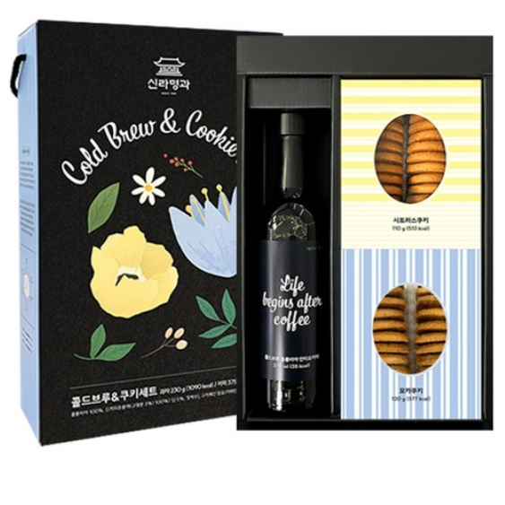 신라명과 콜드브루 쿠키세트