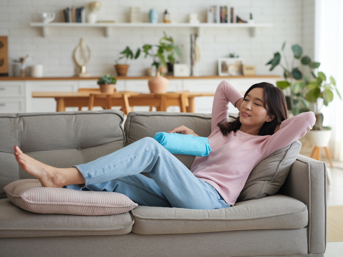 인대늘어남 증상 자연 치료법