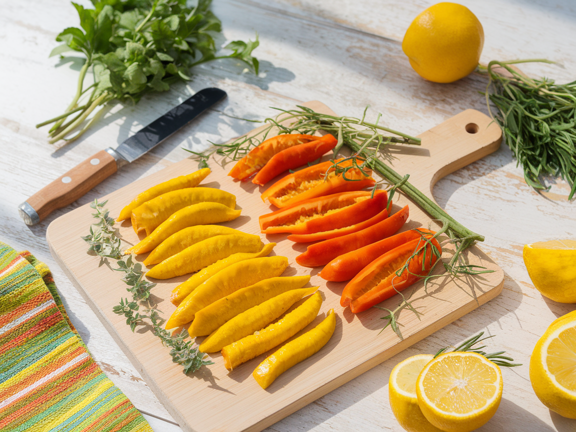 파프리카 효능과 색깔별 영양소