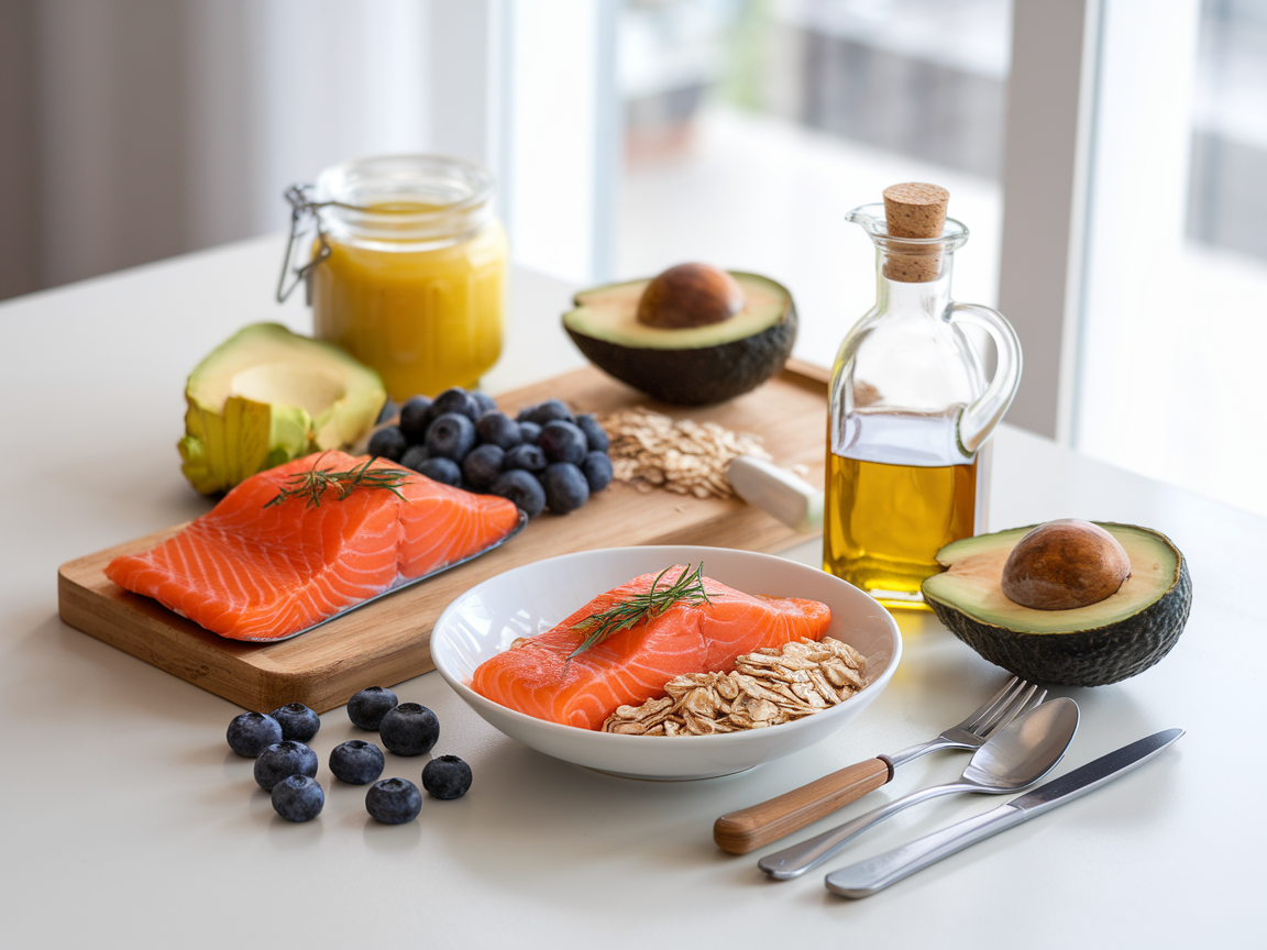 고지혈증 식단 관리에 좋은 음식