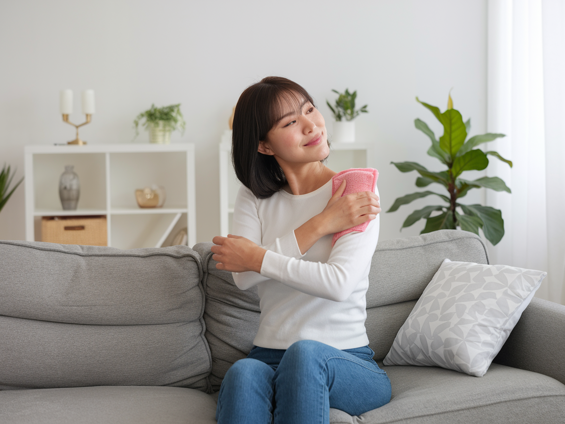 어깨회전근개통증 완화 운동