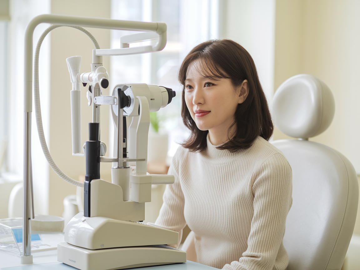 재발성각막미란 아침 눈 통증