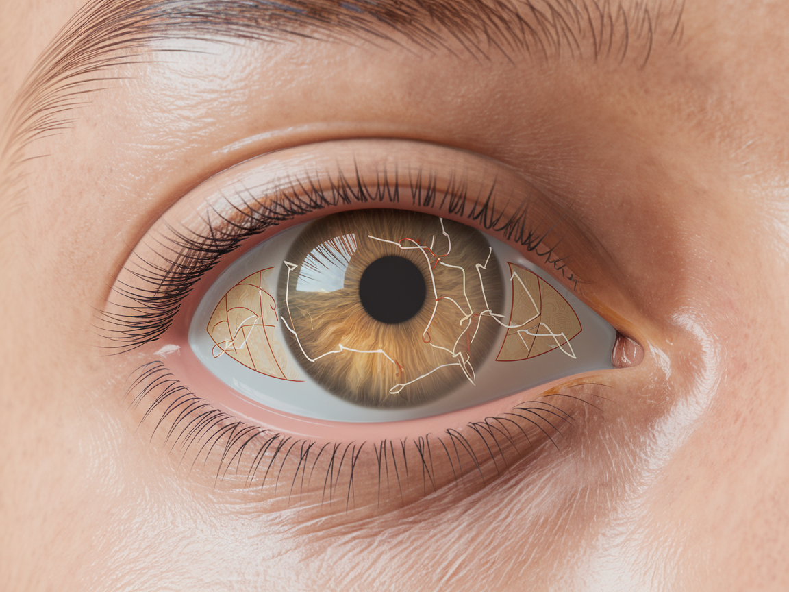 재발성각막미란 아침 눈 통증