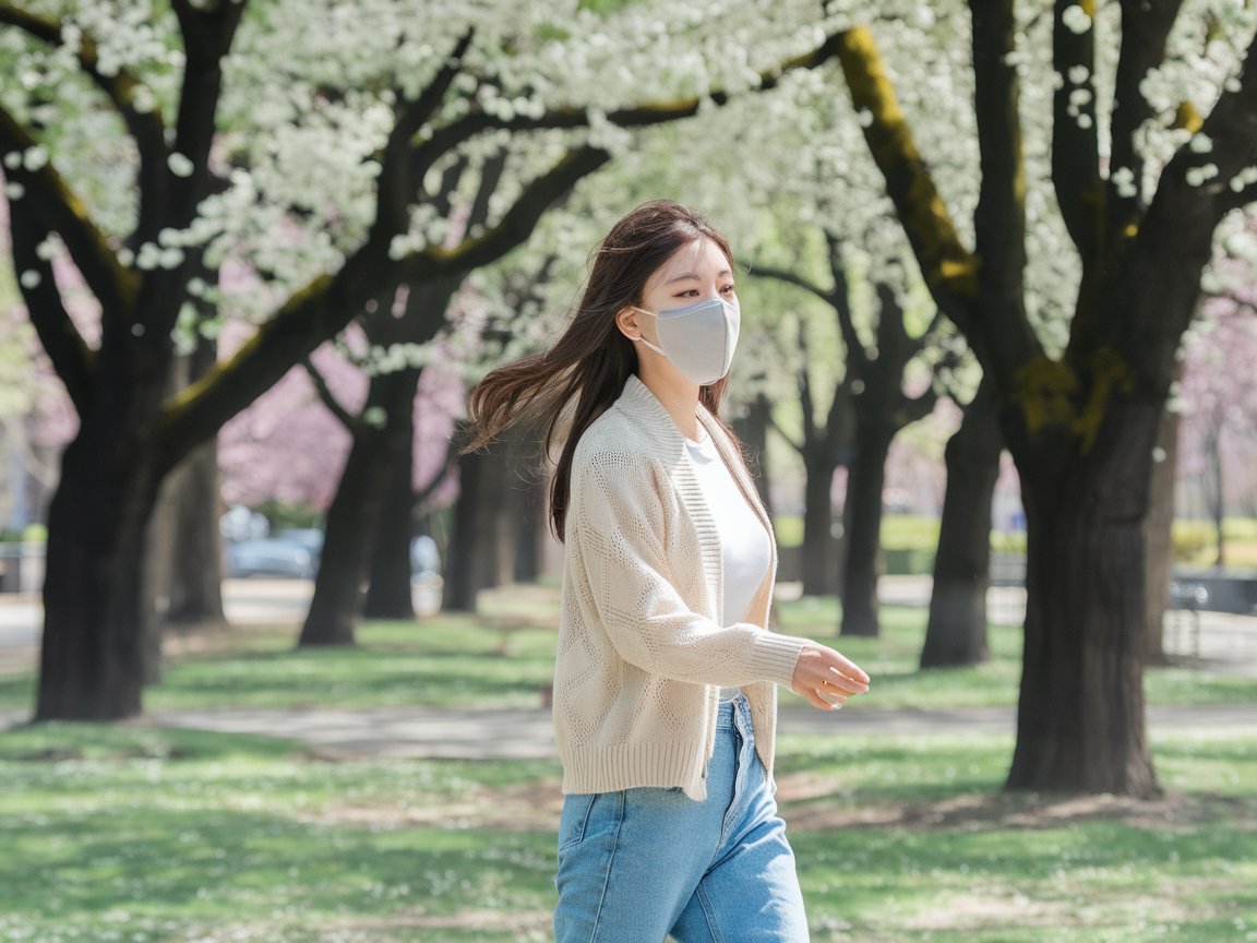 꽃가루지수조회로 알레르기 예방하는 법