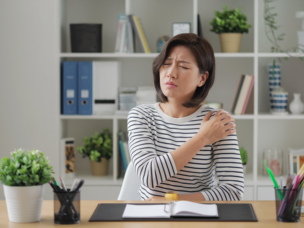 어깨회전근개통증 완화 운동